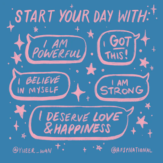 Start your day with positive messages