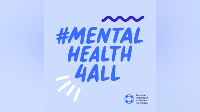 #MentalHealth4All awareness graphic