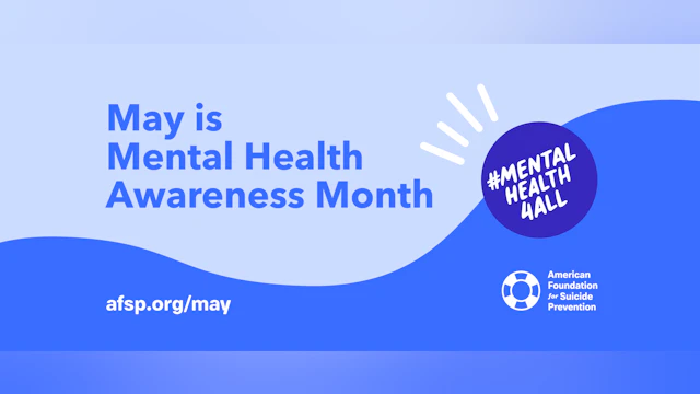May is Mental Health Awareness Month facebook cover