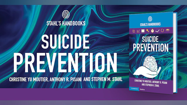 Stahl's Handbooks: Suicide Prevention cover