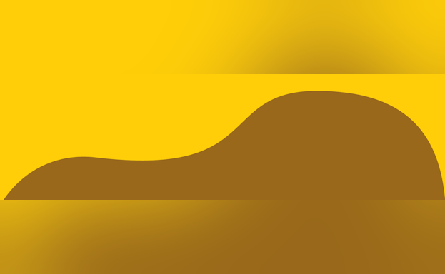 Yellow wave graphic