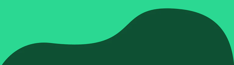 Green wave graphic
