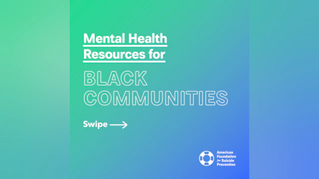 Mental Health Resources for Black Communities