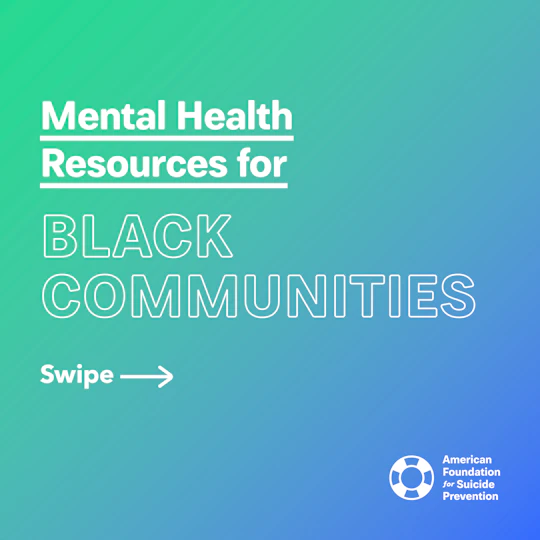 Mental Health Resources for Black Communities