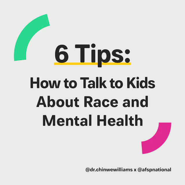 How to Talk to Kids About Race and Mental Health