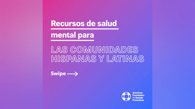 Recursos de salud mental para las comunidades hispanas y latinas