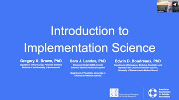 Introduction to Implementation Science slide cover