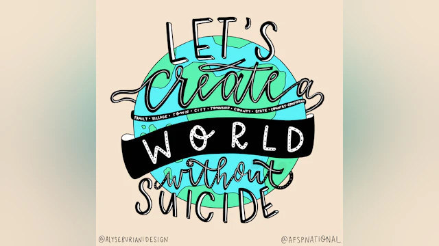 Let's create a world without suicide