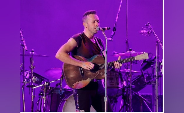 On stage at Audacy concert