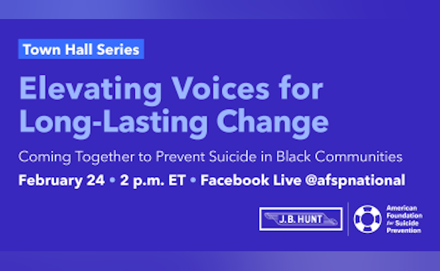 A banner reading: "Elevating Voices for Long-Lasting Change"