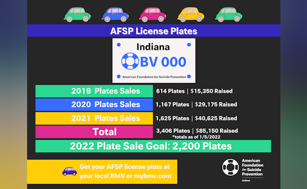 2022 goal for license plates