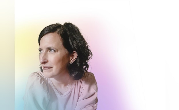 Amy Grosso stares into the distance