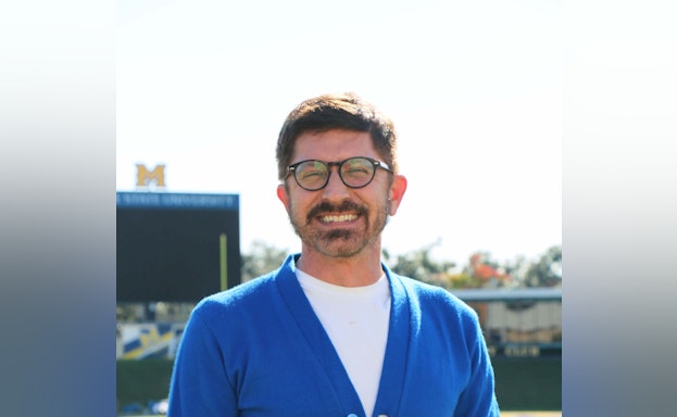 Kevin Yaudes pictured outdoors smiling