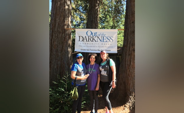 Ramani Rangavajhula at a Community Walk