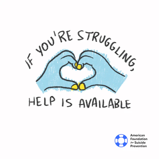 If You're Struggling, Help Is Available