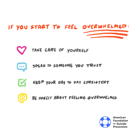 If You Start to Feel Overwhelmed
