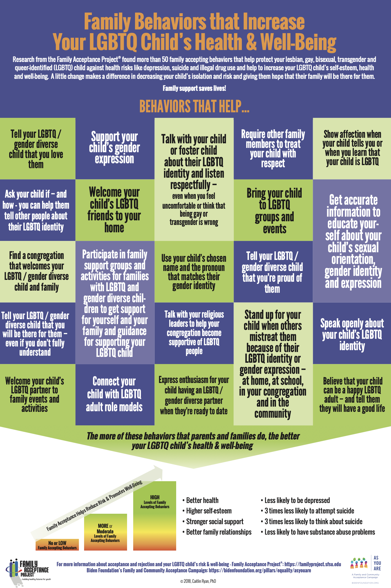 Family Acceptance Project Poster