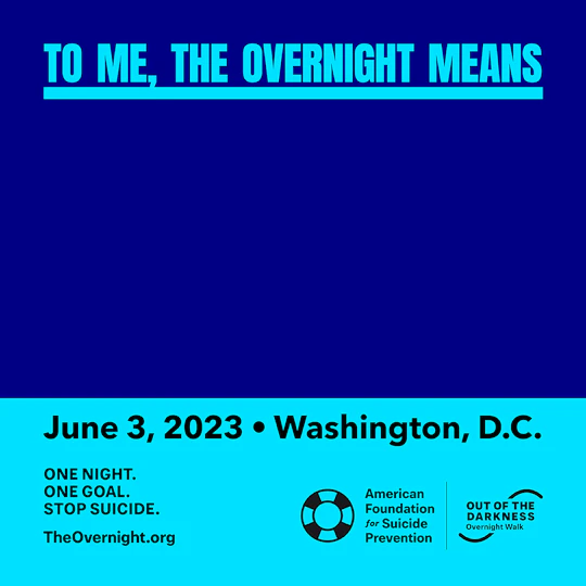 To me, the Overnight means