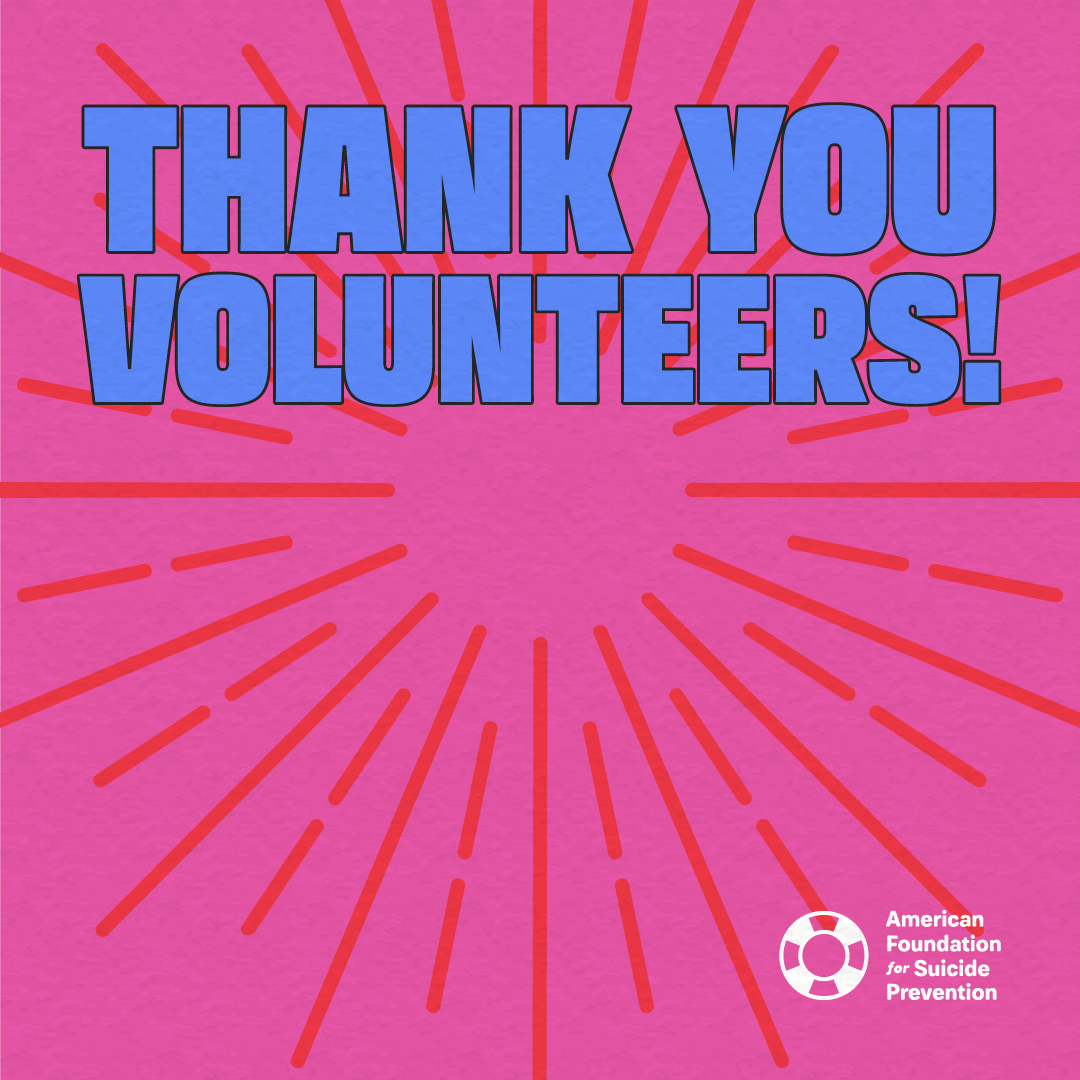 Thank you volunteers!