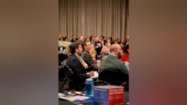 The Rev. Charles Lane Cowen attending a Stronger Communities: LBGTQ+ Suicide Prevention conference.