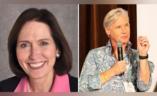Headshots of Madelyn Gould and Rory O’Connor