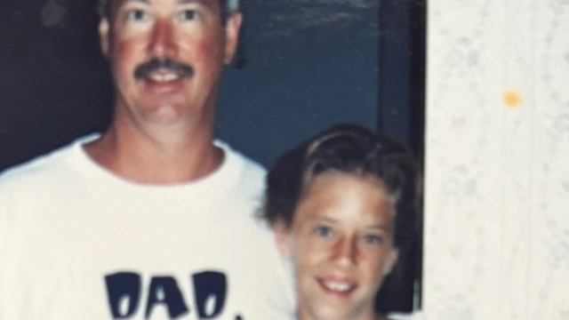 Jessica Molberg and her dad