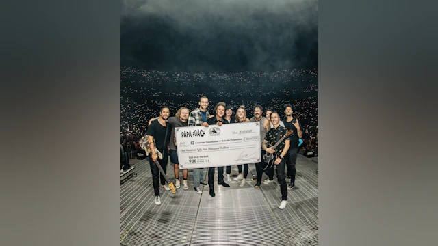 Papa Roach Donates $150,000 to the American Foundation for Suicide Prevention