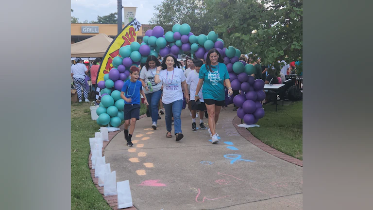 Start of the Tahlequah Walk