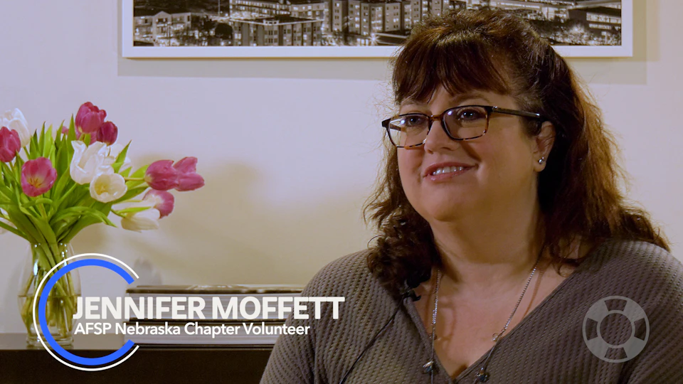 Jennifer Moffett - AFSP Nebraska Chapter Volunteer