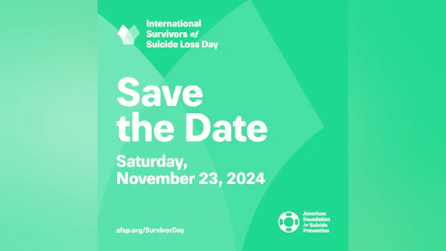Survivor Day Save the Date 2024 — November 23, 2024