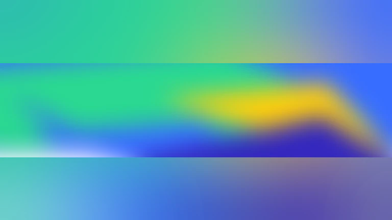 Mesh gradient in brand colors