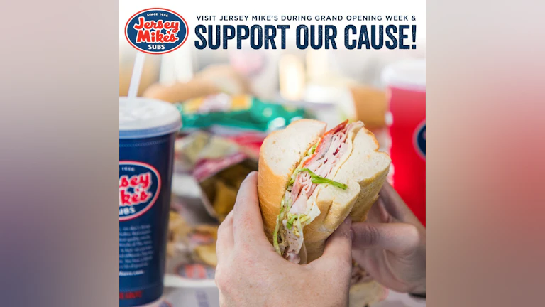 Jersey Mike's Grand Opening to Benefit AFSP