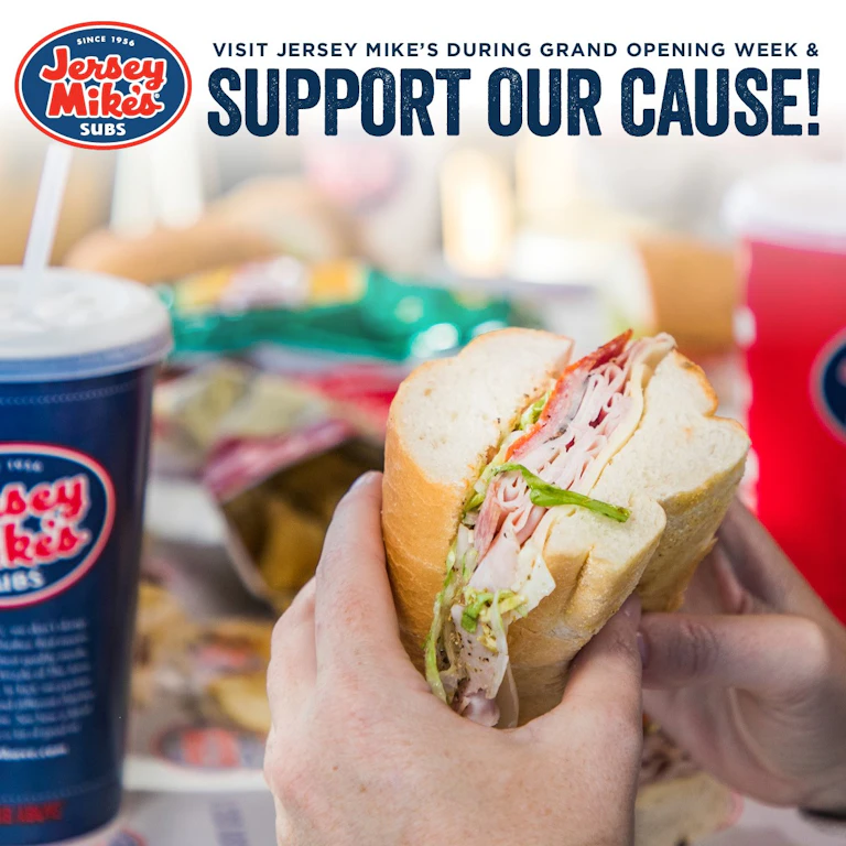 Jersey Mike's Grand Opening to Benefit AFSP