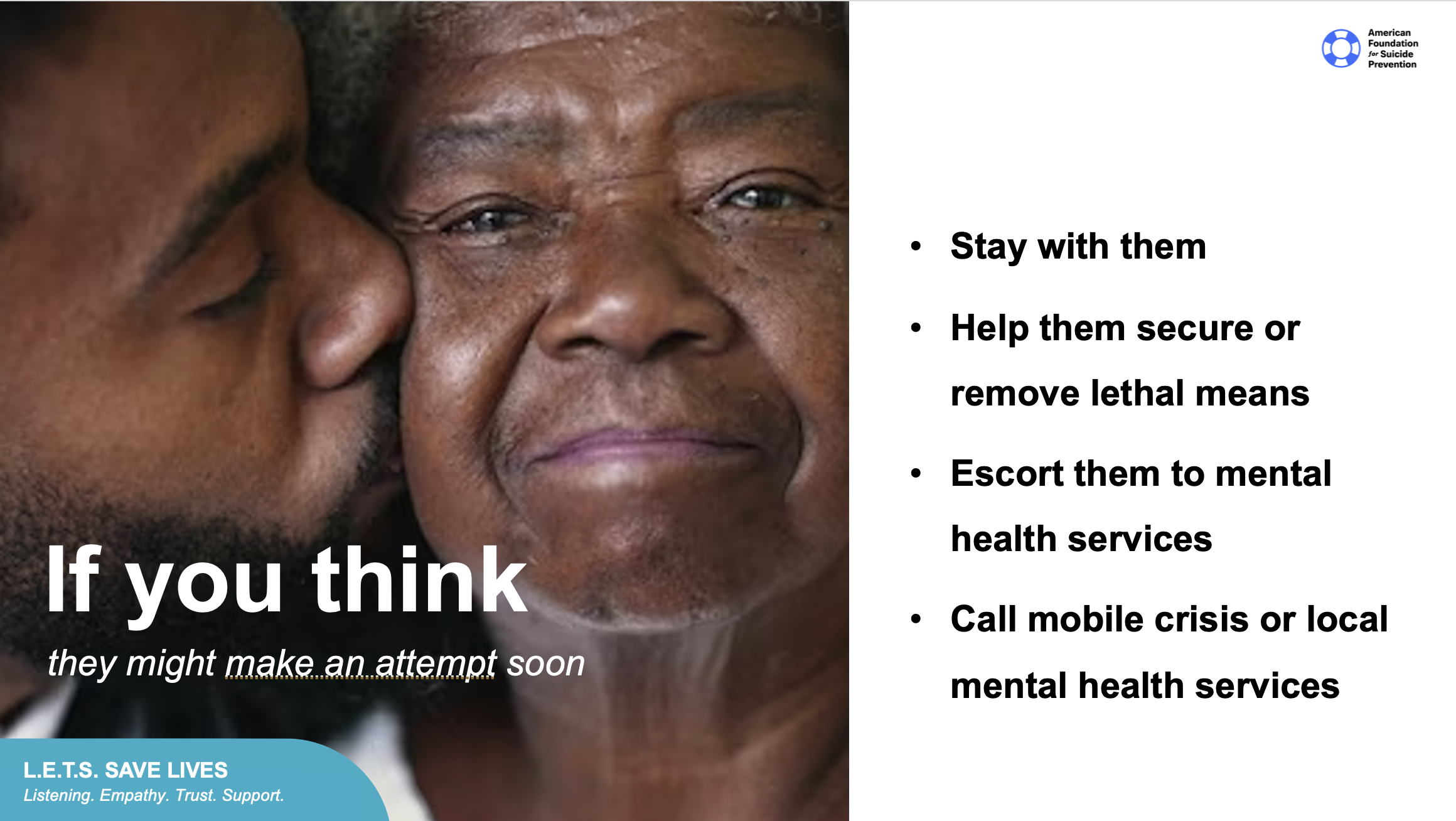 If you think they might make an attempt soon