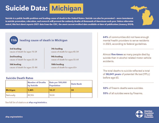 Michigan 2023 State Fact Sheet