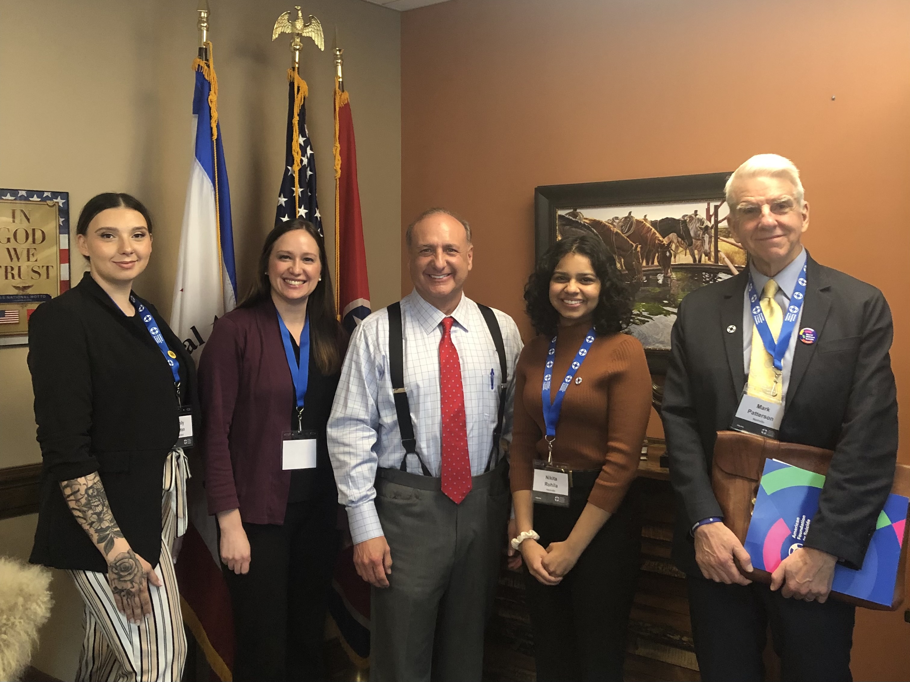 Volunteer Advocates meet with Tennessee legislators