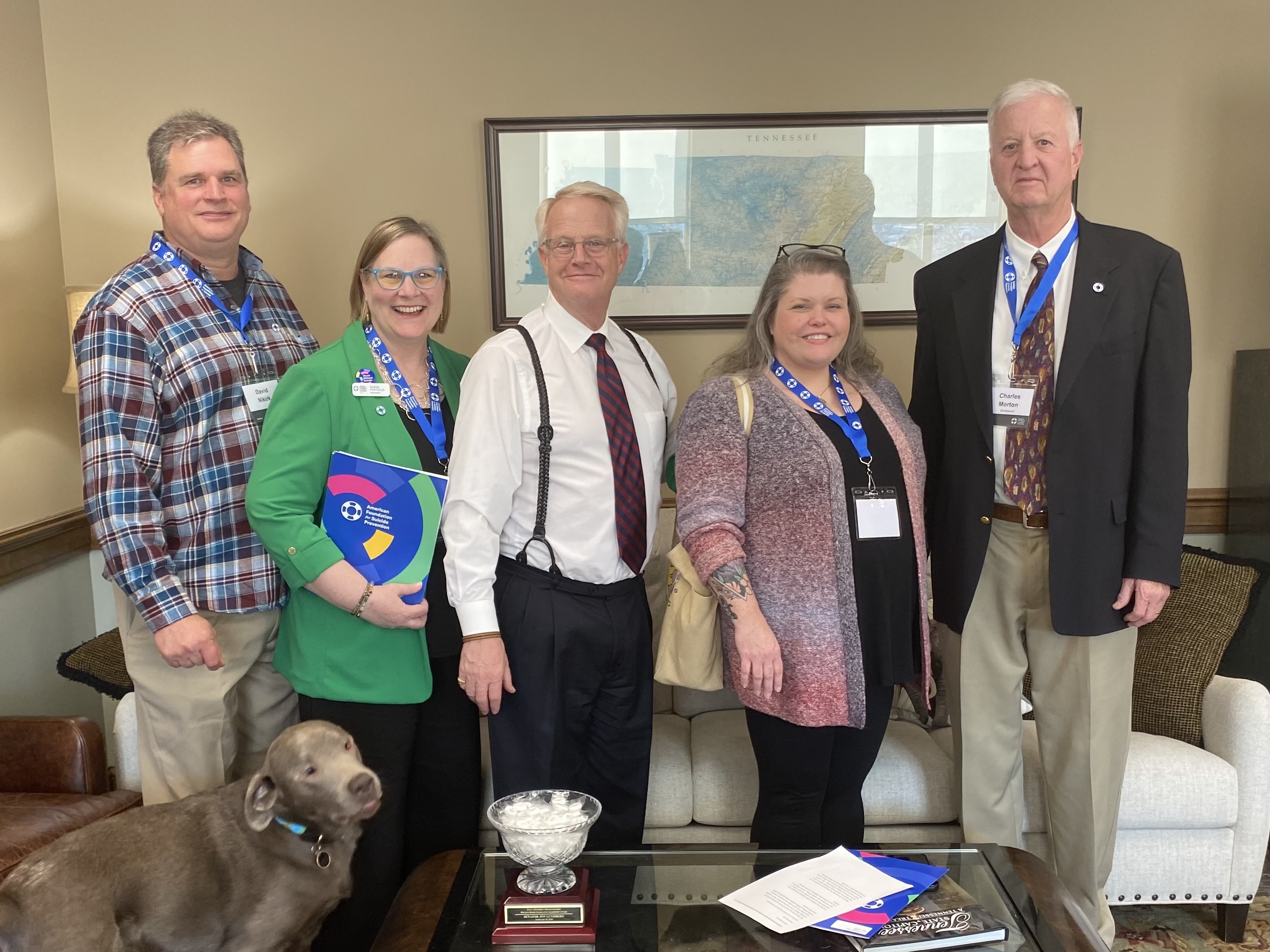 Volunteer Advocates meet with Tennessee legislators