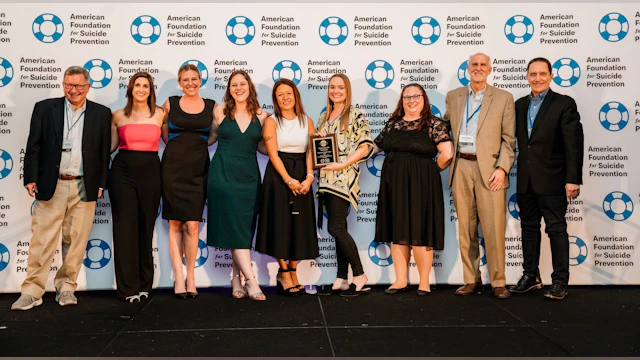 National Capital Area Chapter Celebrates Four AFSP National Awards