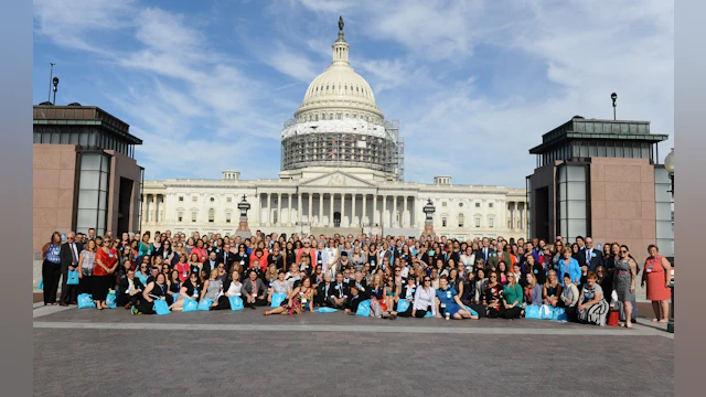 AFSP advocates gathered on Capital Hill