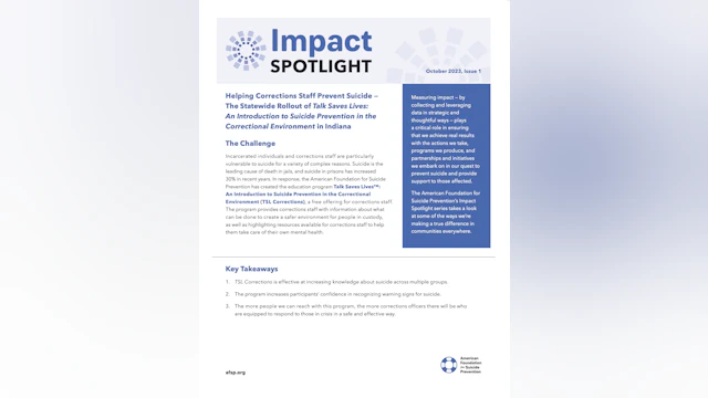 Impact Spotlight October 2023