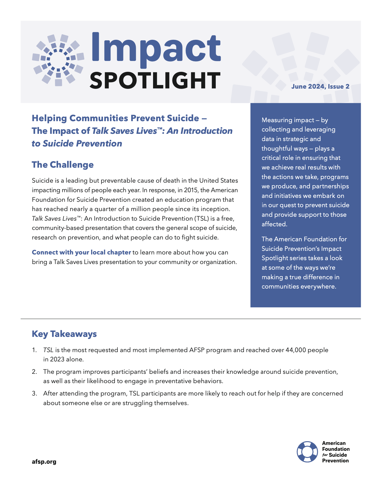 June 2024 Impact Spotlight