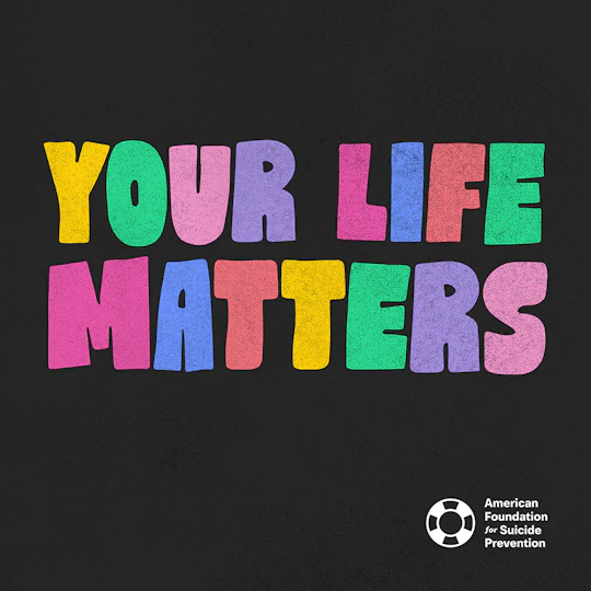 Your life matters