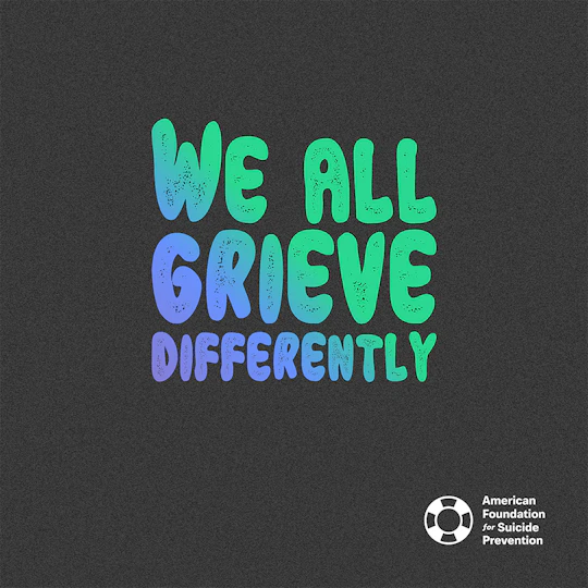 We all grieve differently