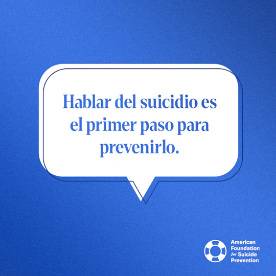 Hablar del suicidio es el primer paso para prevenirlo