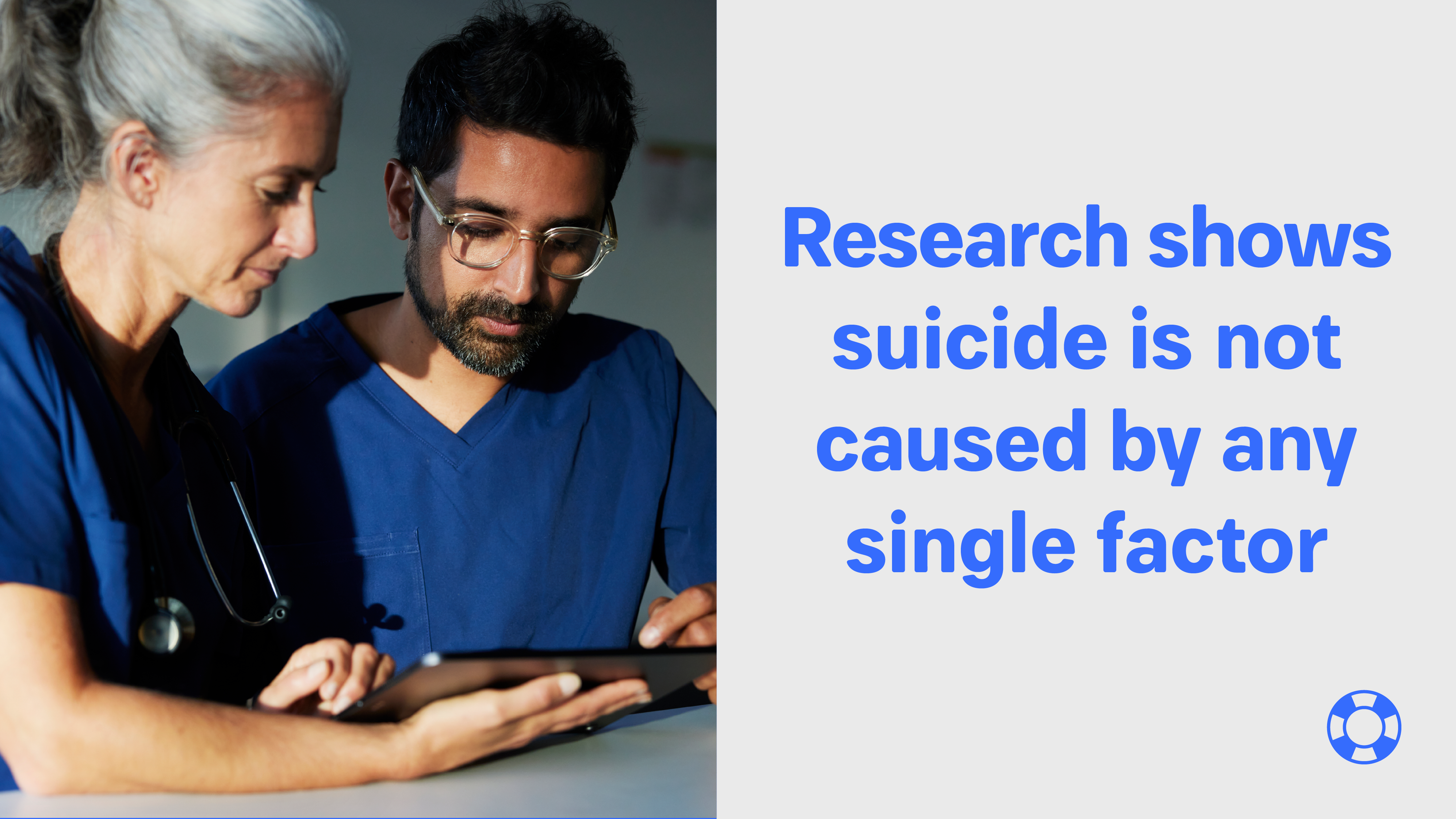 Research shows suicide is not caused by any single factor