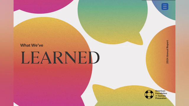 What We've Learned - AFSP 2024 Annual Report