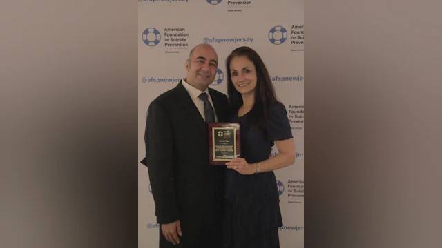 Jeff and Jerri Torres, 2024 North Star Out of the Darkness Walks award winners