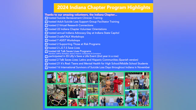 2024 Indiana Chapter Programs
