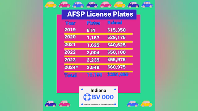 2024 License Plate Totals