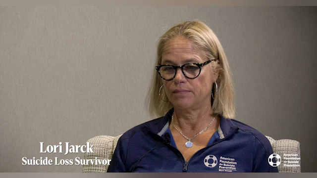 Lori Jarck - Suicide Loss Survivor